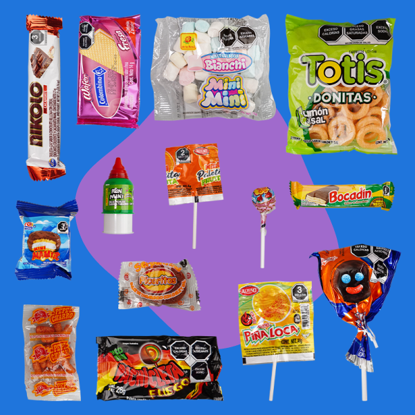 Dulces de Bolsita de dulces $34.00