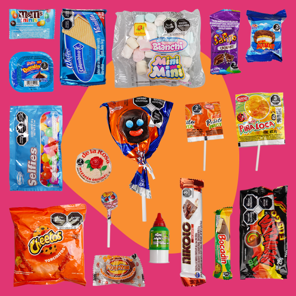 Dulces de Bolsita de dulces $50.00