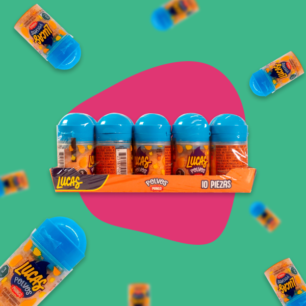 DULCE LUCAS MANGO 10 PZAS.