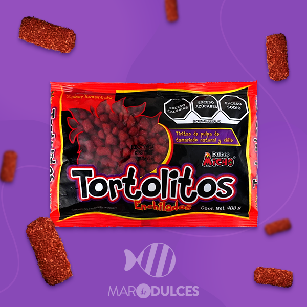DULCE MICHO TORTOLITOS TAMARINDO 400 G.