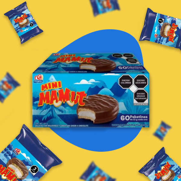 GALLETAS GAMESA MAMUT MINI 12 G.
