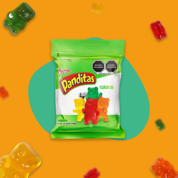 GOMITAS RICOLINO PANDITAS 1 KG.