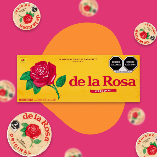 MAZAPÁN DE LA ROSA GRANDE 30 PZAS.