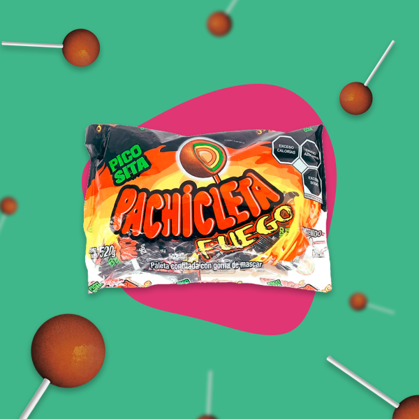 PALETA PACHICLETA FUEGO 20 PZAS.