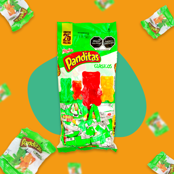 Panditas Ricolino Mini 25 pzas.