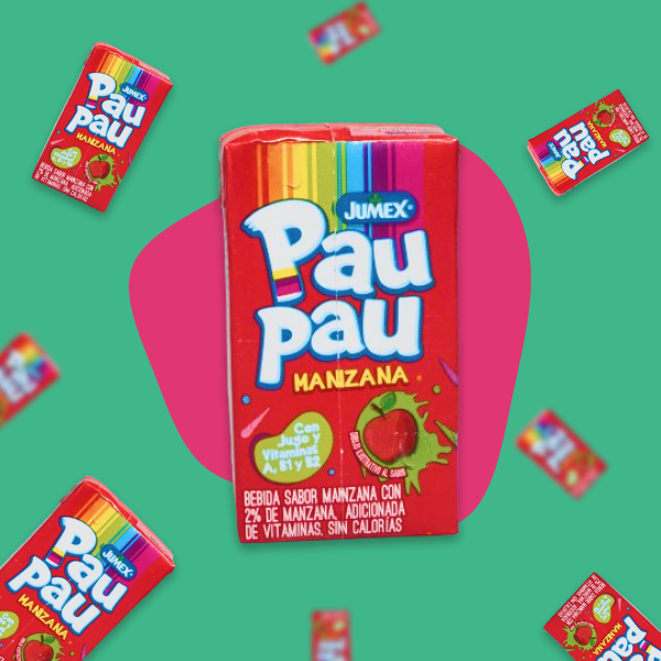 BEBIDA PAU PAU MANZANA 125 ML.