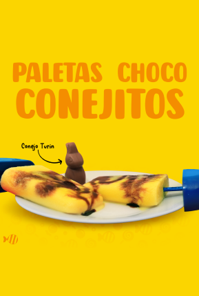 Paletas Choco Conejitos